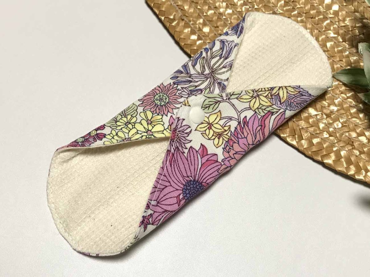 画像3: ★ワッフルの布ナプキン★ライナー(ソレイユ/ピンク) (3)