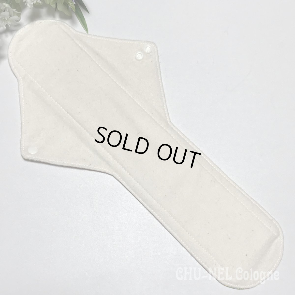 画像5: ★布ナプキンLサイズ★7層防水(ローズブーケx無漂白ネル)ピンク (5)