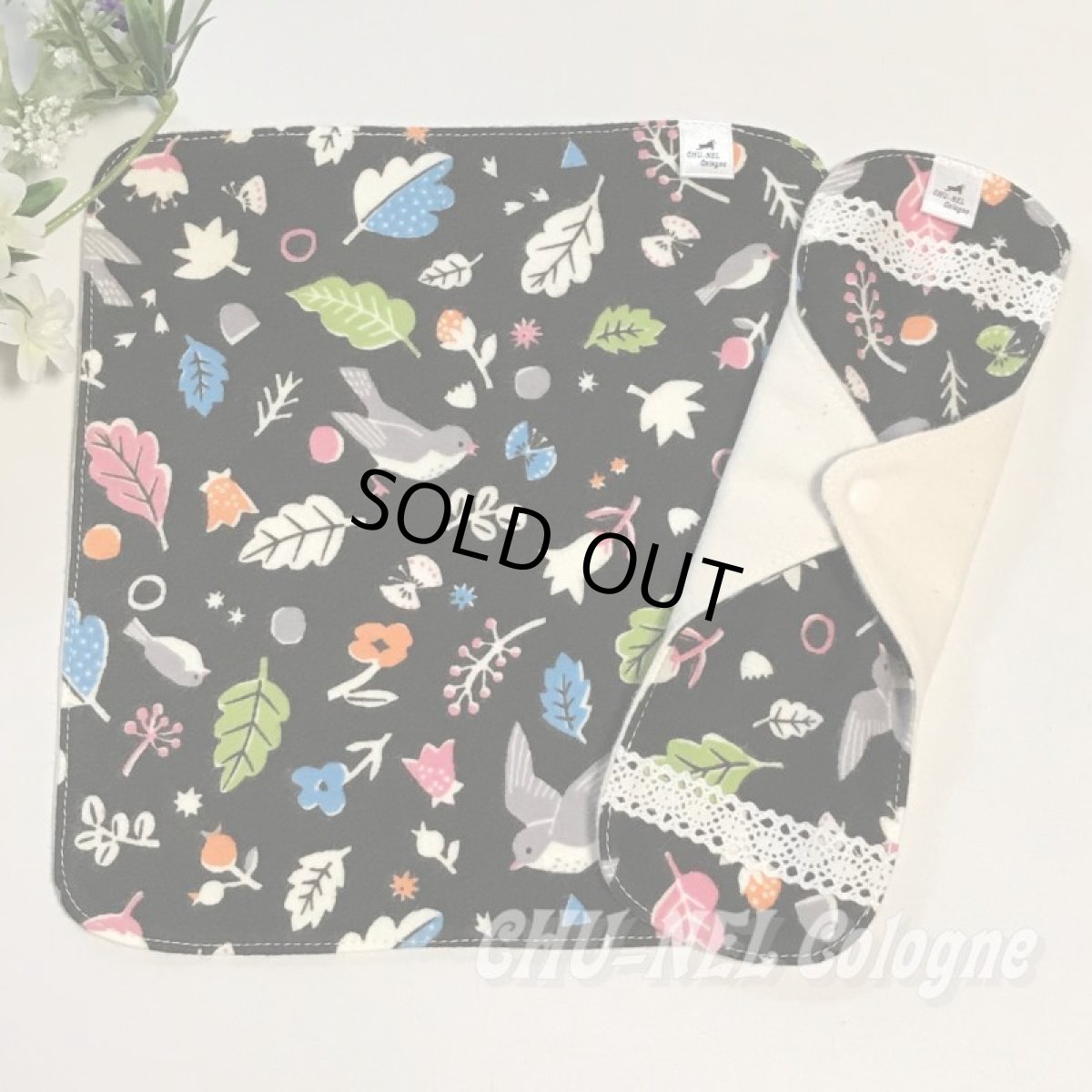 画像2: 防水ホルダーとプレーンタイプのセット（kotori・ブラック） (2)