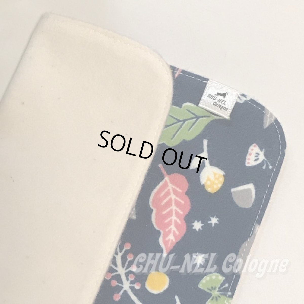 画像8: 防水ホルダーとプレーンタイプのセット（kotori・ネイビー） (8)