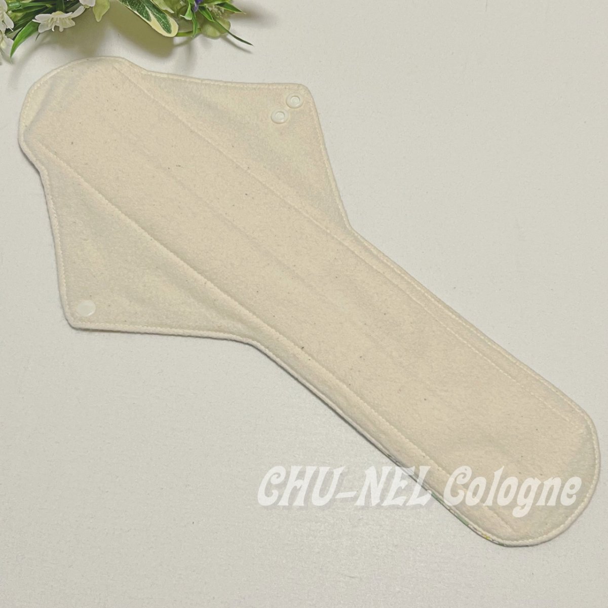 画像4: お肌面4種類から選べる★布ナプキンLサイズ★7層防水(たんぽぽ・ホワイト) (4)