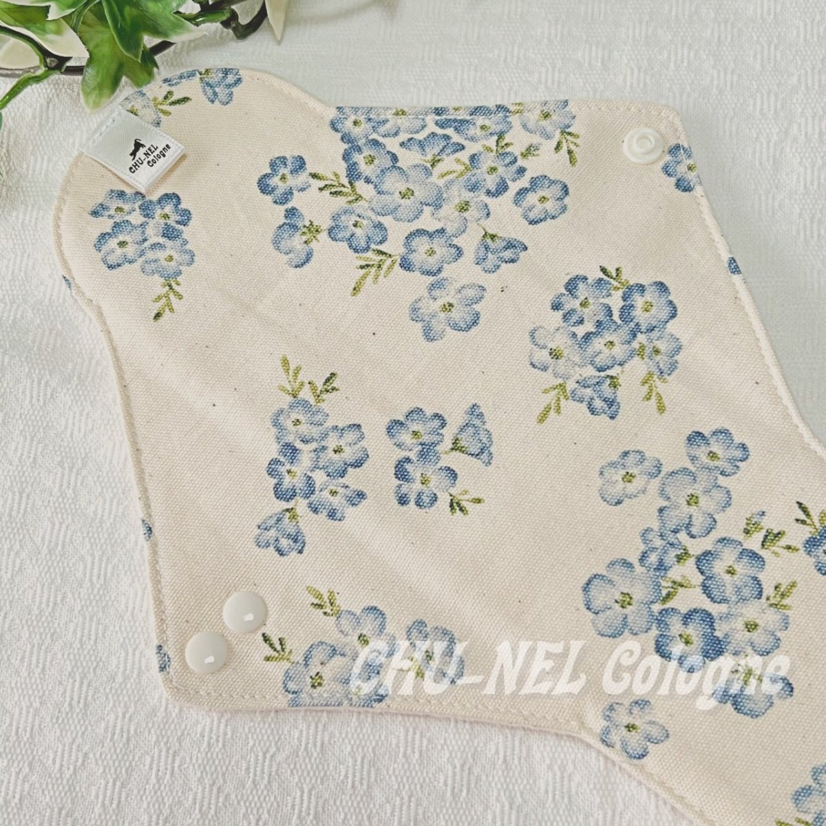 画像3: お肌面4種類から選べる★布ナプキンLサイズ★7層防水(ネモフィラ・ナチュラル) (3)