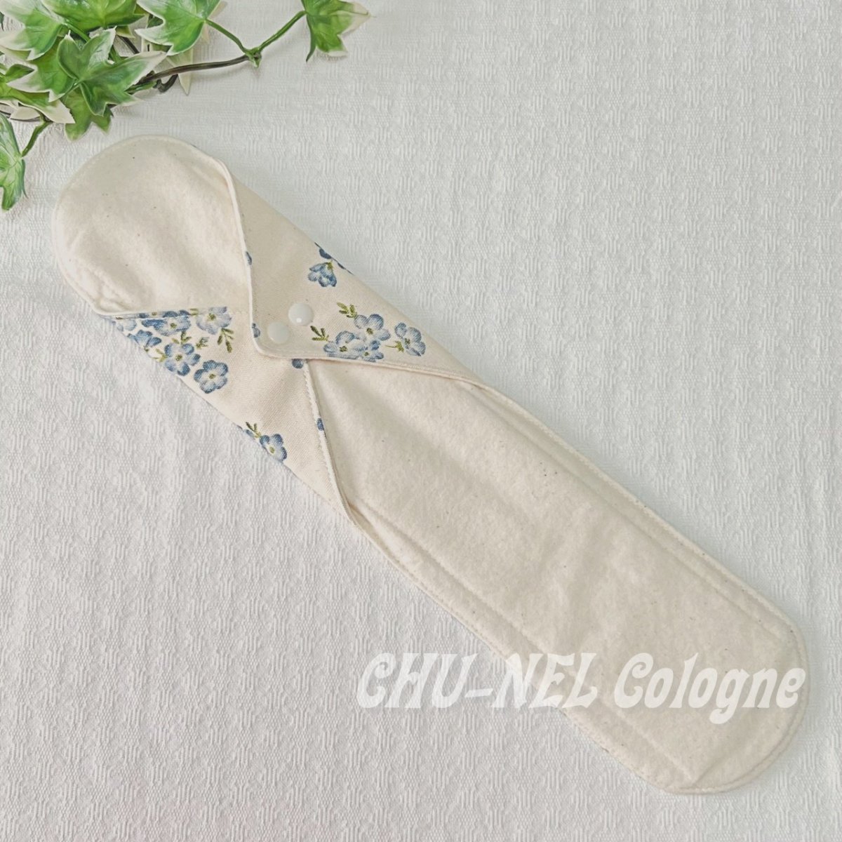 画像5: お肌面4種類から選べる★布ナプキンLサイズ★7層防水(ネモフィラ・ナチュラル) (5)