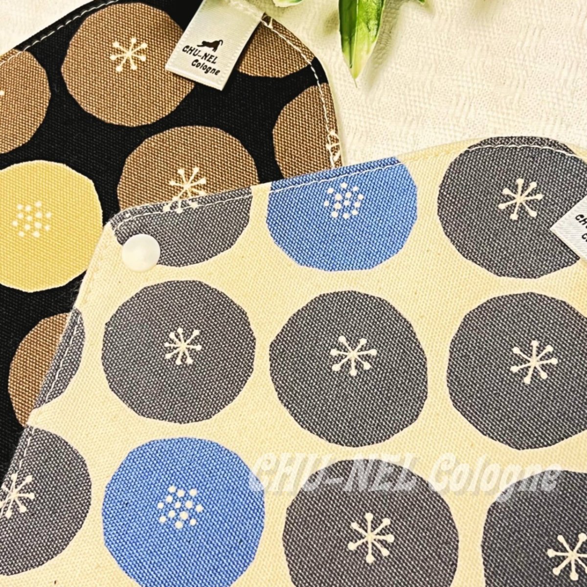 画像6: お肌面4色から選べる★布ナプキンライナー★2枚セット（ちびあんぱん） (6)