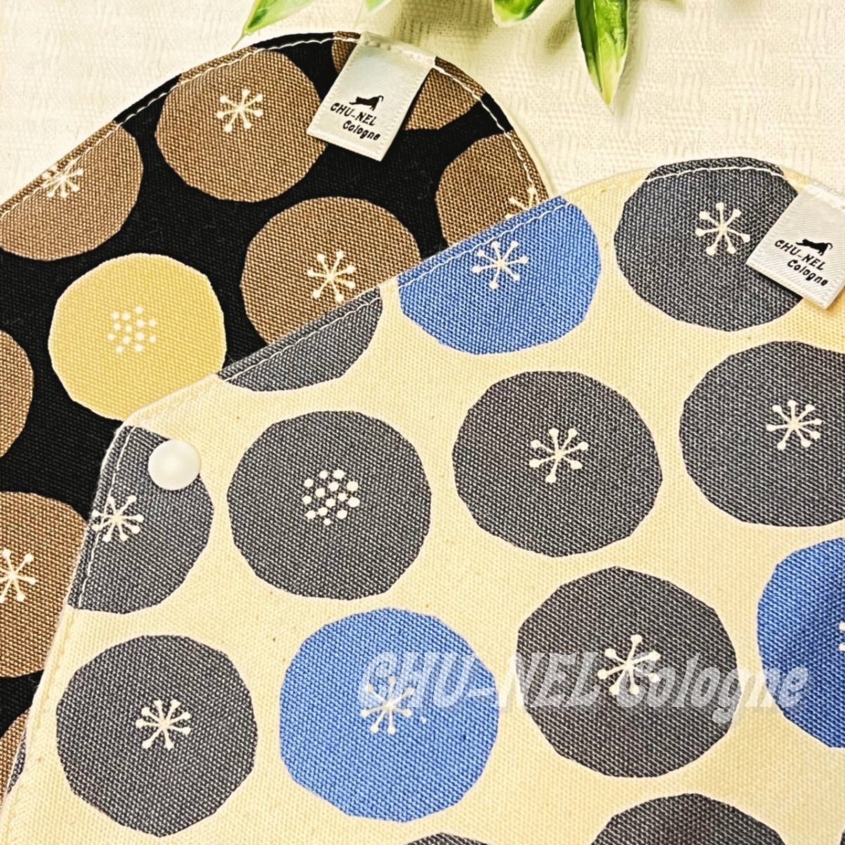 画像6: お肌面4色から選べる★布ナプキンSサイズ★2枚セット★6層防水(ちびあんぱん) (6)