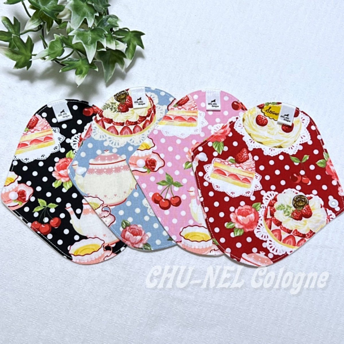 画像2: お肌面4色から選べる★布ナプキン4枚★ライナー(リバイバルスイーツ） (2)