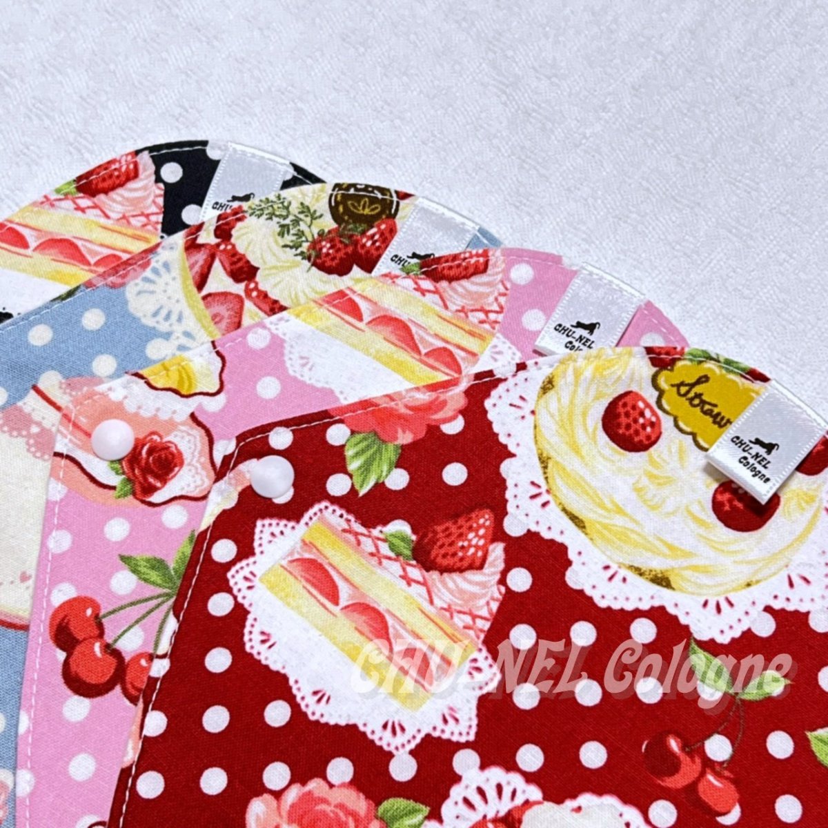 画像6: お肌面4色から選べる★布ナプキン4枚★ライナー(リバイバルスイーツ） (6)